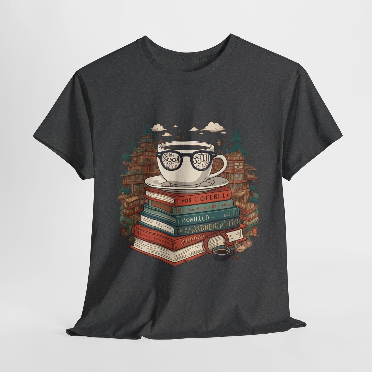 Bibliophile's Bliss Unisex Cotton Tee – Perfect for Book Lovers, Soft and Durable