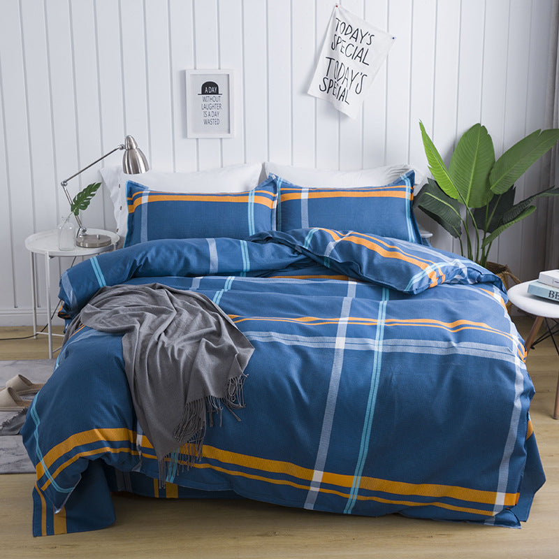 Aloe Cotton dormitory bed sheet Forever love