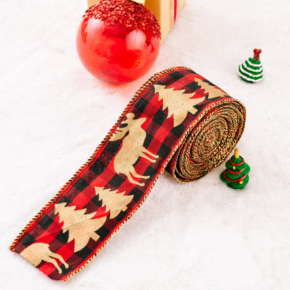 Christmas Polyester Ribbon Style I One Size