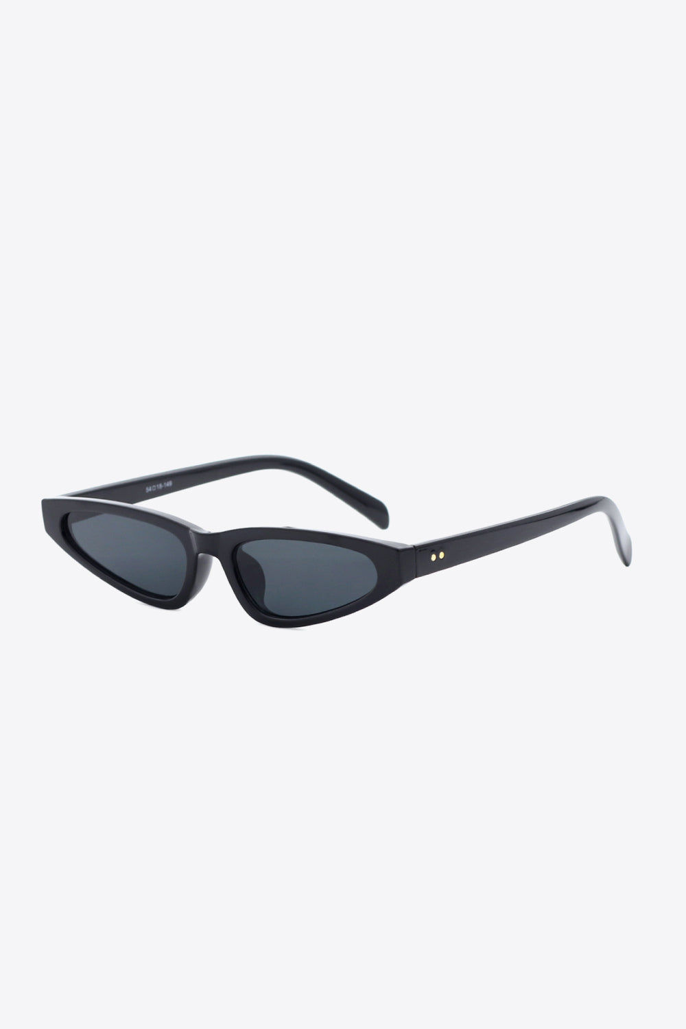 Polycarbonate Frame UV400 Cat Eye Sunglasses Black One Size