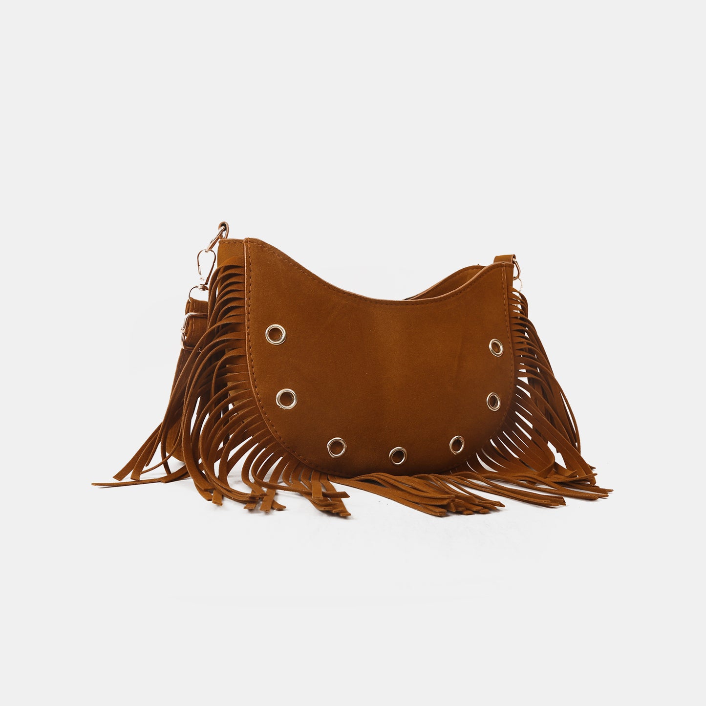 Fringe Detail Crossbody Bag - Thandynie