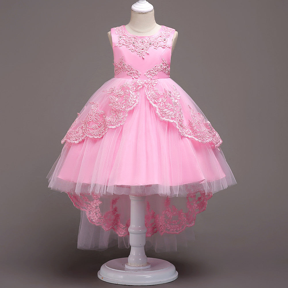 Children's dresses princess dresses Pink