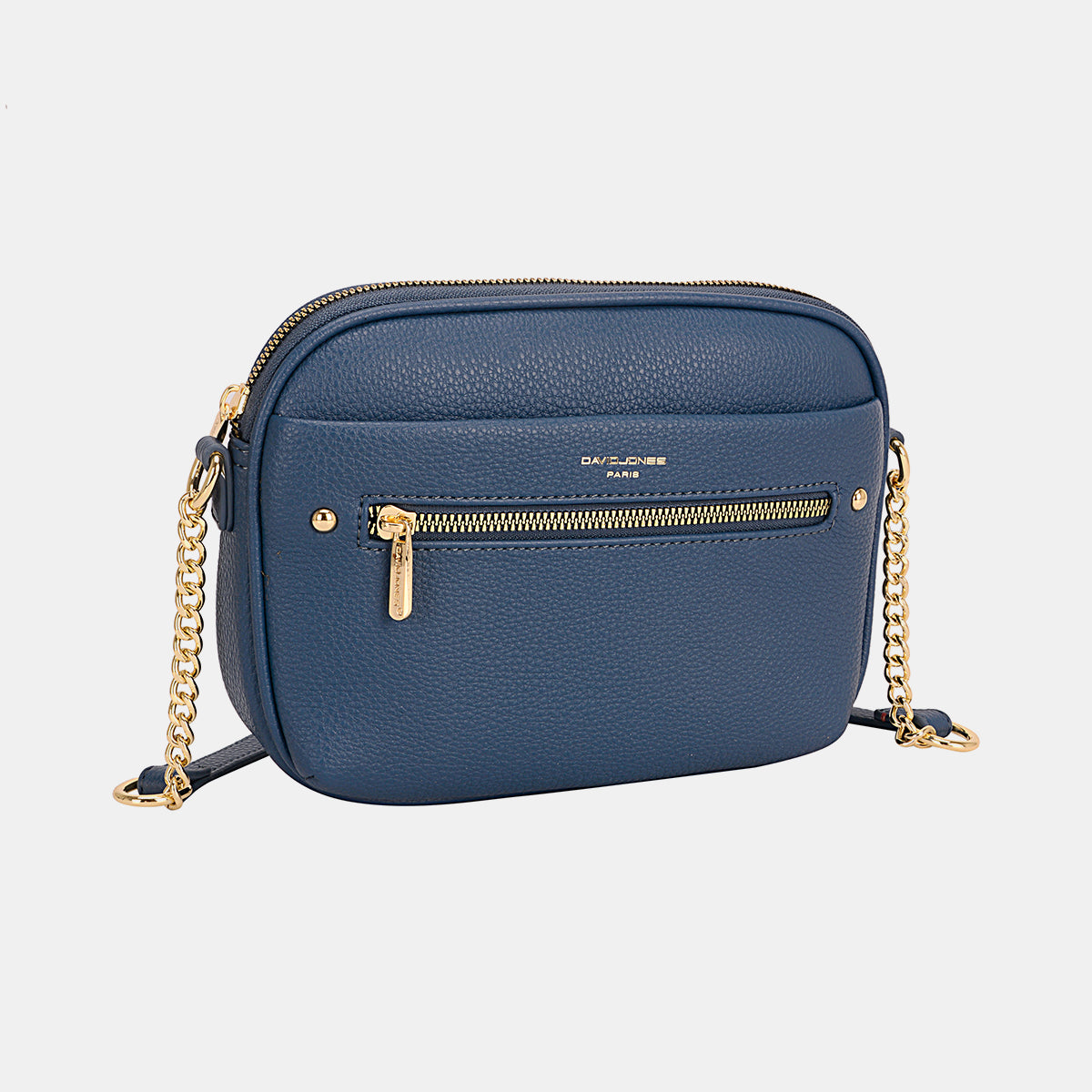 David Jones Chain Detail Small Crossbody Bag Navy One Size