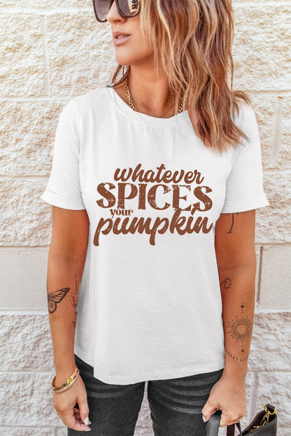 WHATEVER SPICES YOUR PUMPKIN Graphic Tee