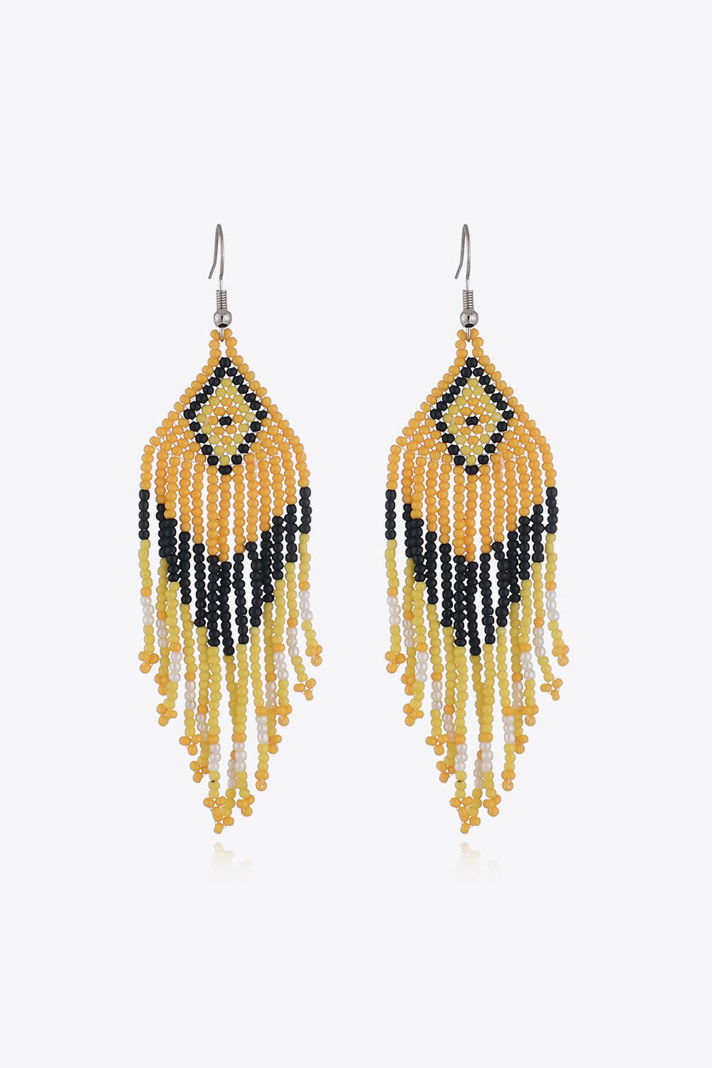 Beaded Dangle Earrings Style E One Size