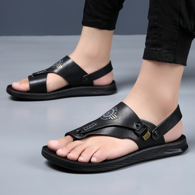 Dual-use Driving Casual Non-slip Wear-resistant Sandals For Men