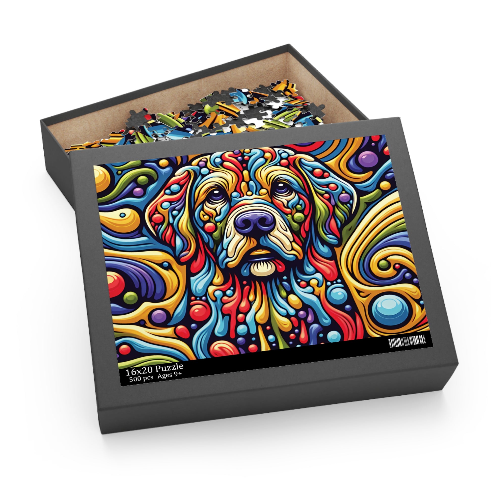 Dog Lovers' Art Puzzle (120, 252, 500-Piece)