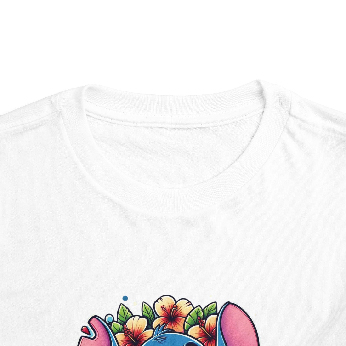 Toddler Tee, Lilo & Stitch Design, Stitch Lei Heart, Kids Shirt, Baby Tshirt, Children Clothing, Disney Gift, Ohana Love, Family Outfit