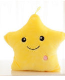 Luminous Pillow Colorful Body Pillow Yellow 2pcs