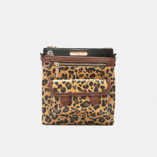 Nicole Lee USA Leopard crossbody bag - Thandynie