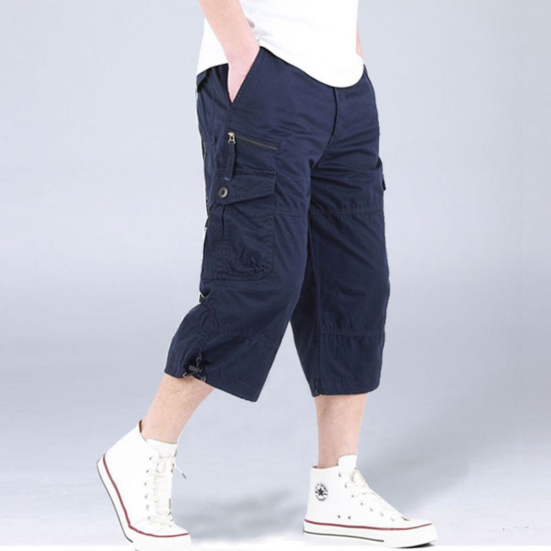 Men's Loose Thin Multi-pocket Outdoor Sports And Casual Shorts