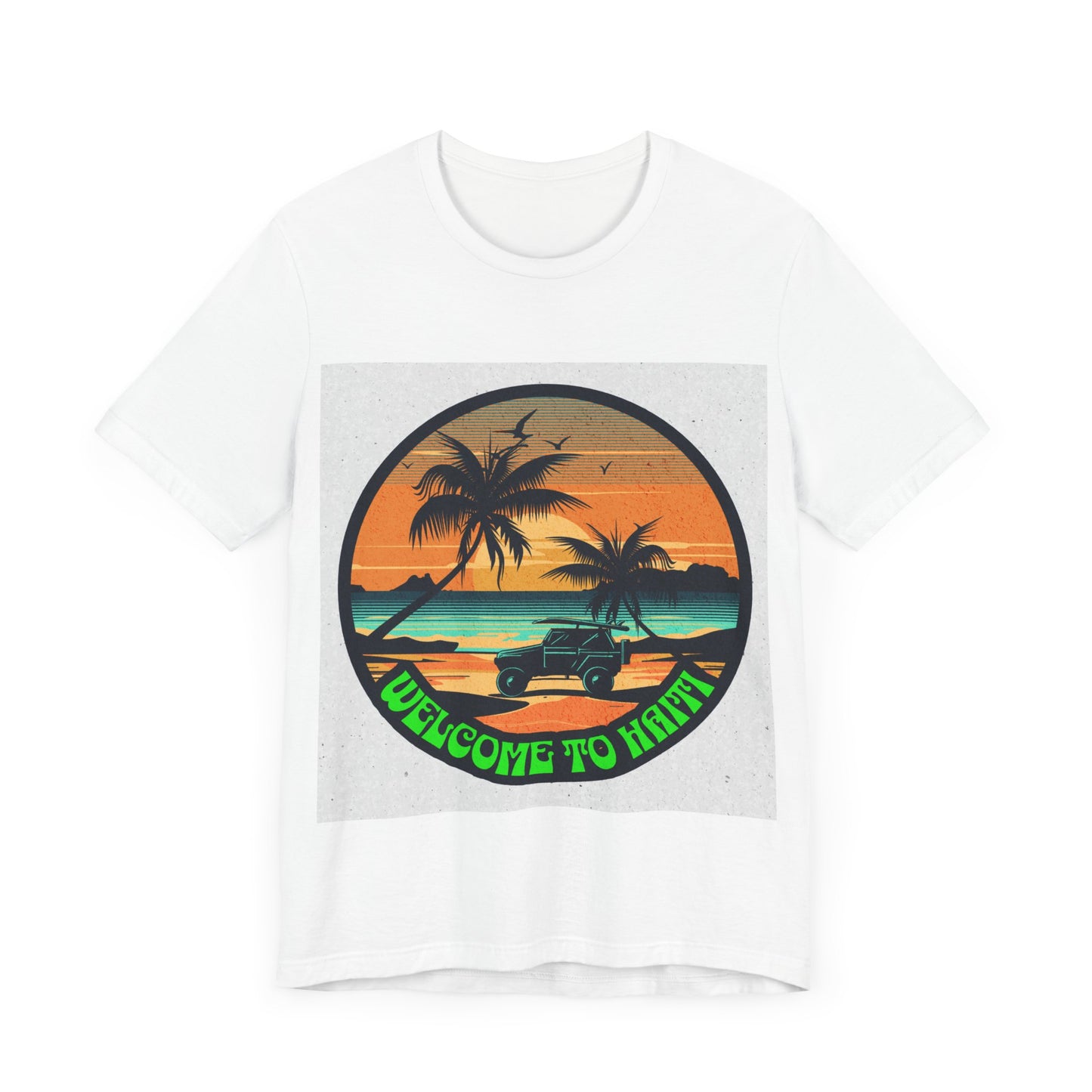 Welcome to Haiti - Unisex Jersey Short Sleeve Tee