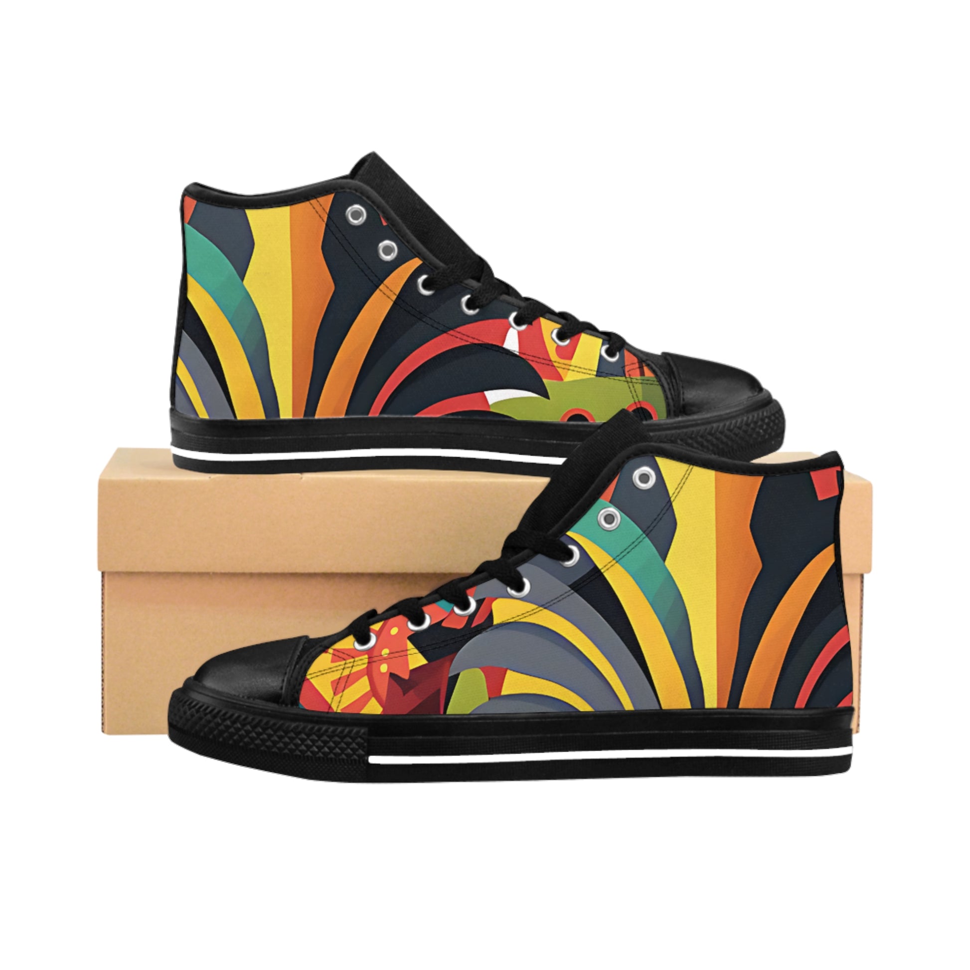 Rainbow Rush Men's Sneakers