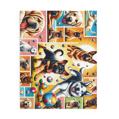 Puppy Puzzle (120, 252, 500-Piece)