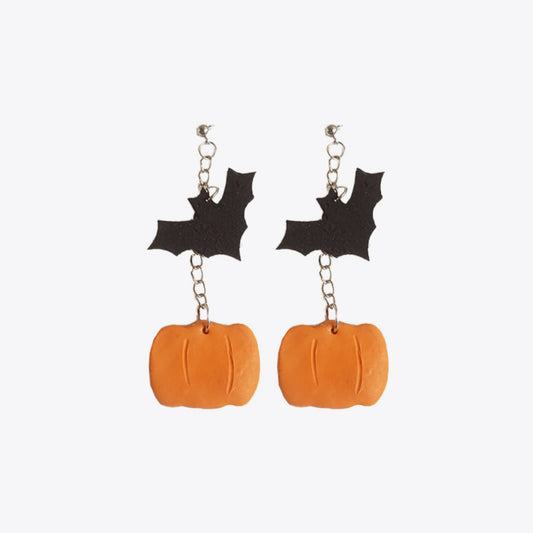 Halloween Theme Dangle Earrings Style B One Size