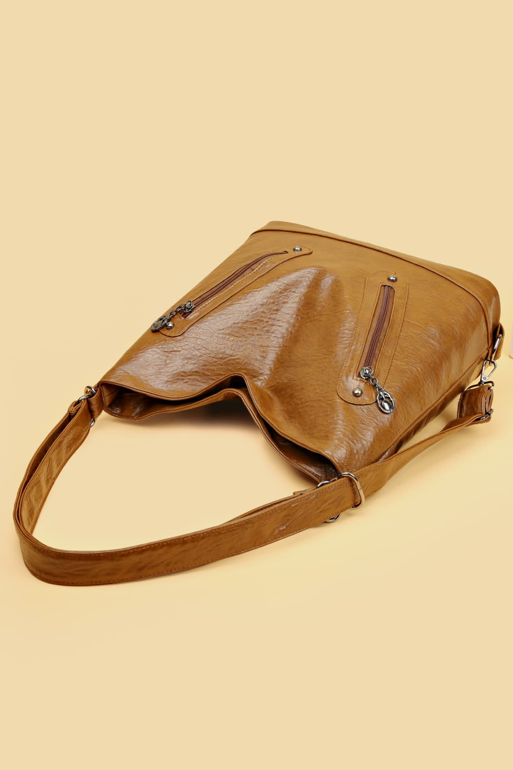 PU Leather Shoulder Bag - Thandynie