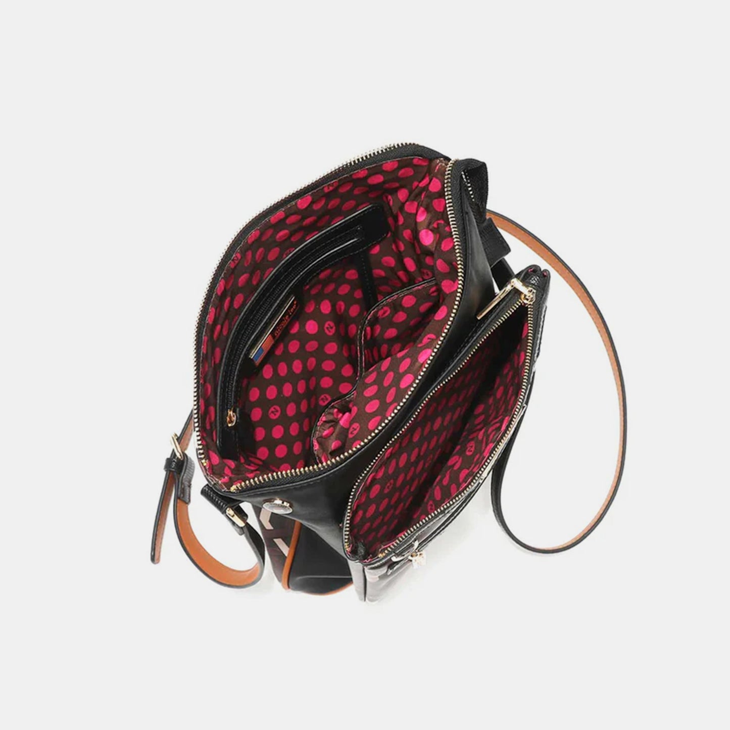 Nicole Lee USA Geometric Pattern Crossbody Bag - Thandynie