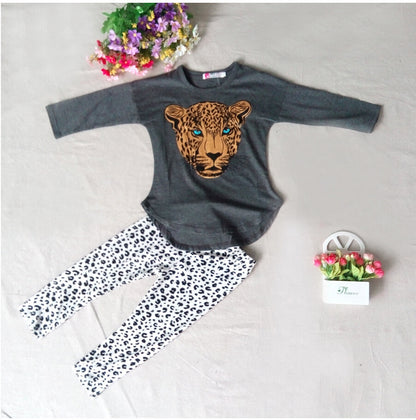 Children clothes set Grey