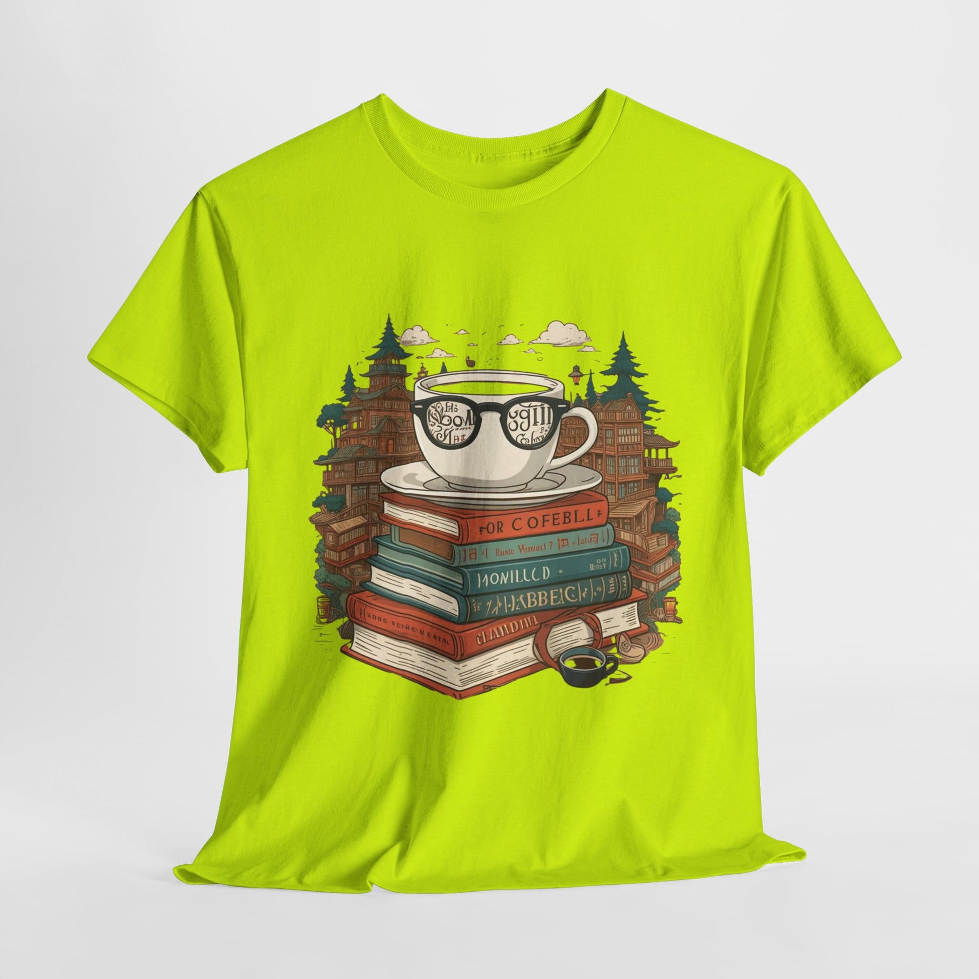 Bibliophile's Bliss Unisex Cotton Tee – Perfect for Book Lovers, Soft and Durable