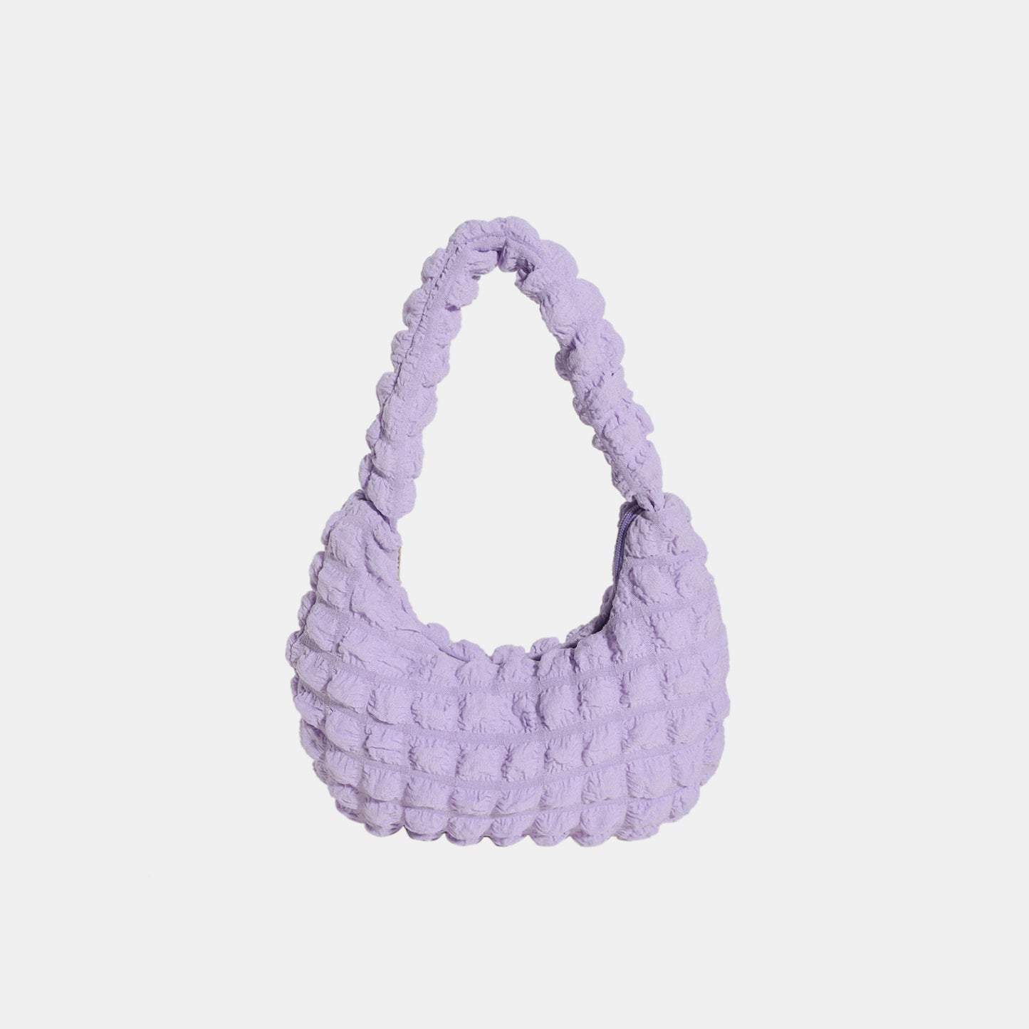 Small Texture Handbag Lilac One Size