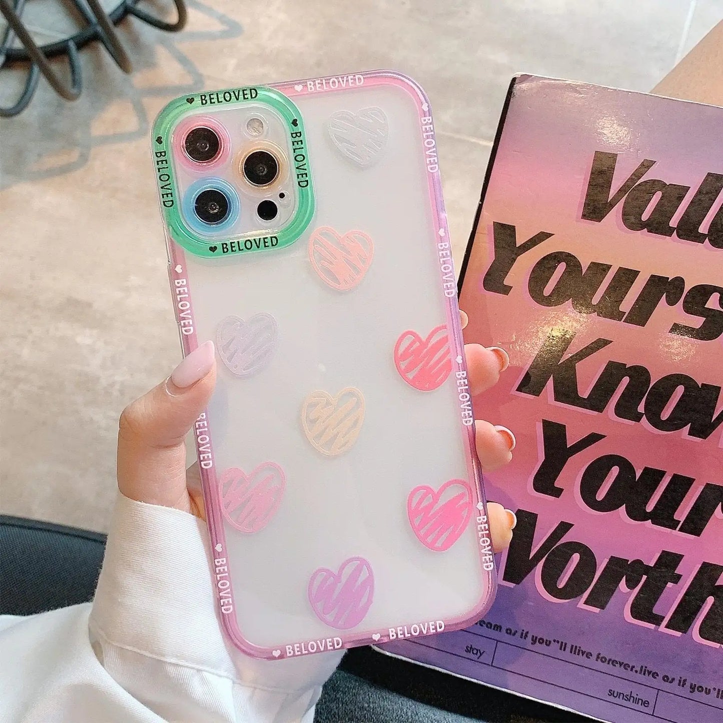 Heart Graffiti Phone Case iPhone XS Max Style 2