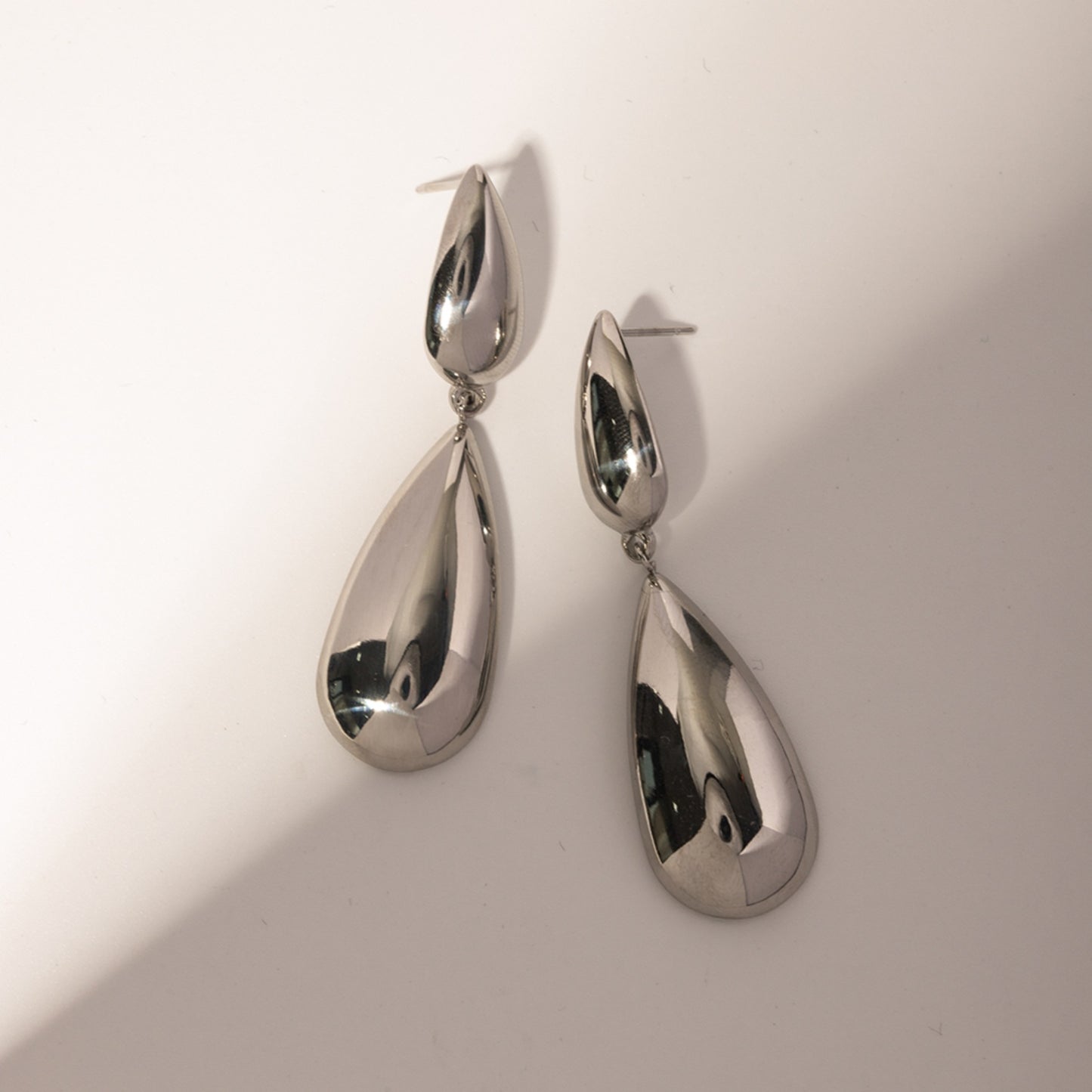 Stainless Steel Dangle Earrings - Thandynie