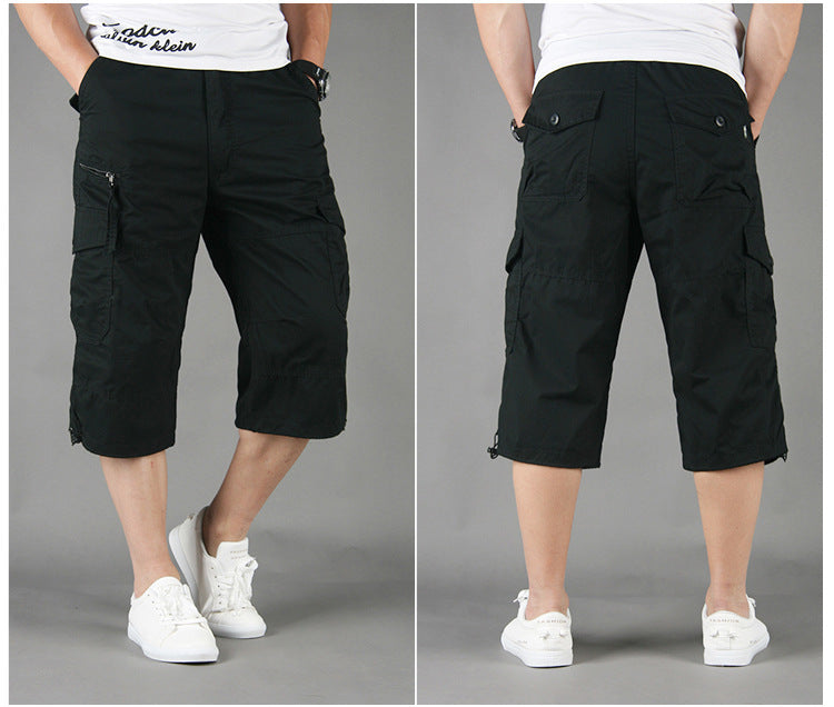 Men's Loose Thin Multi-pocket Outdoor Sports And Casual Shorts