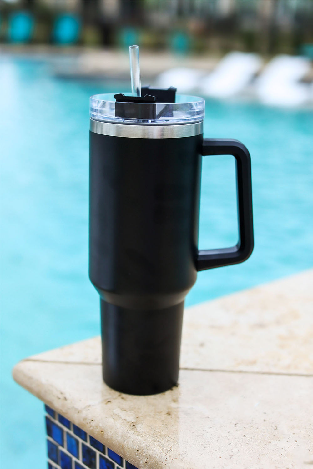 Black 304 Stainless Steel Double Insulated Cup 40oz