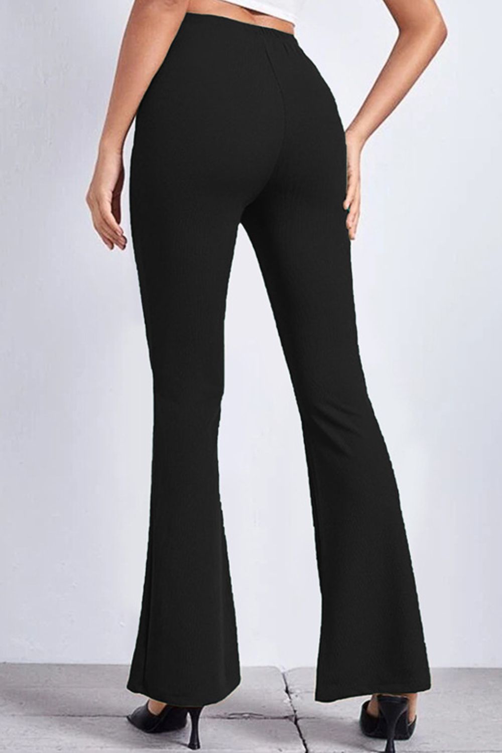 High Rise Flare Pants - Thandynie