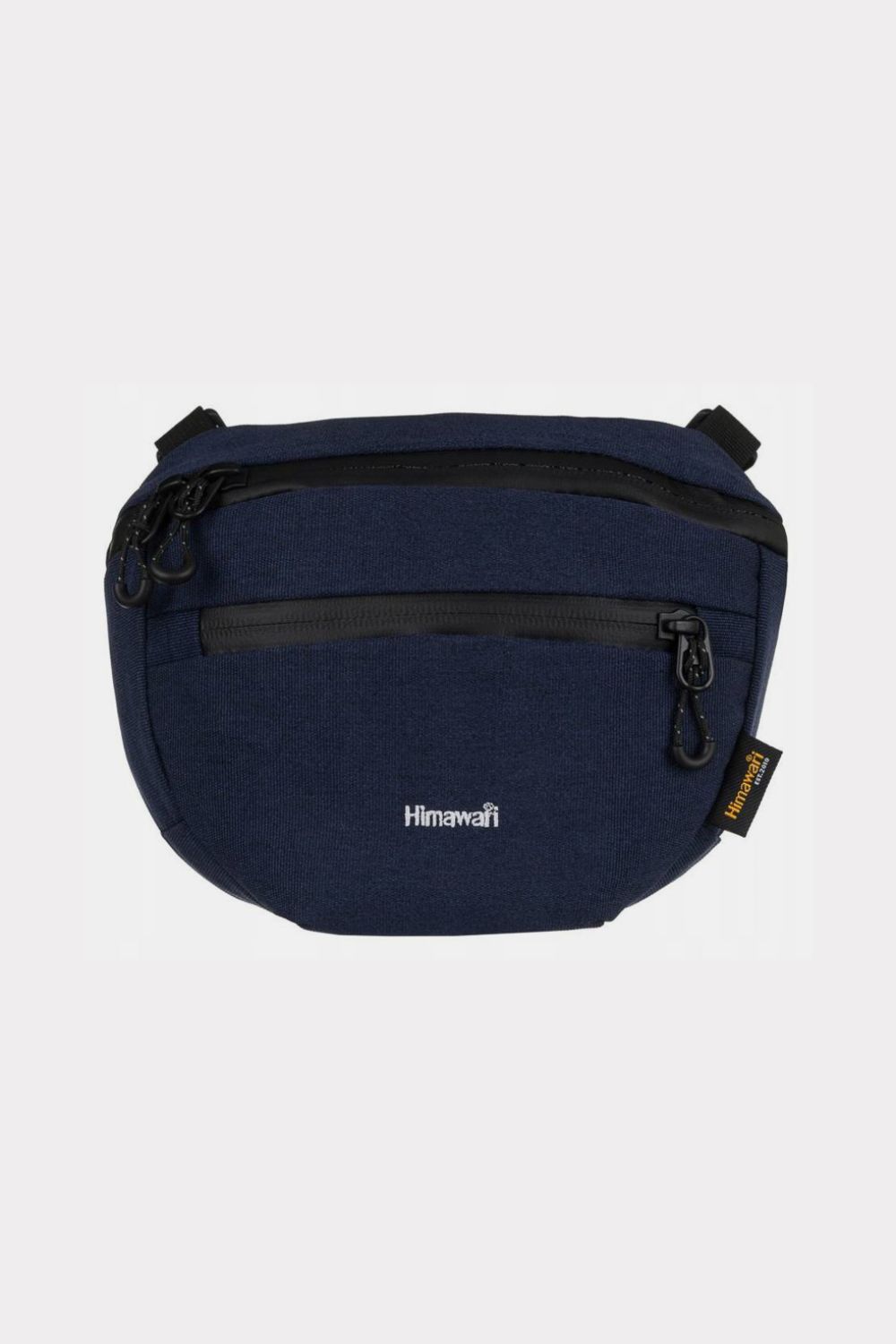 Himawari Waterproof Canvas Adjustable Strap Sling Bag Navy One Size