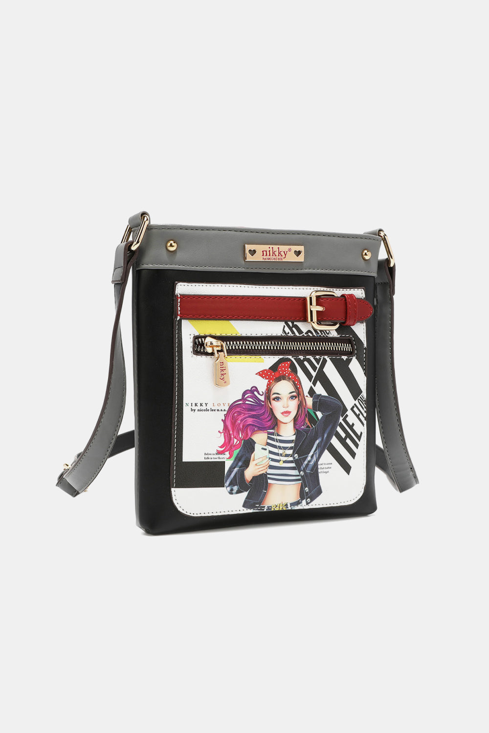 Nicole Lee USA Nikky Crossbody Bag - Thandynie