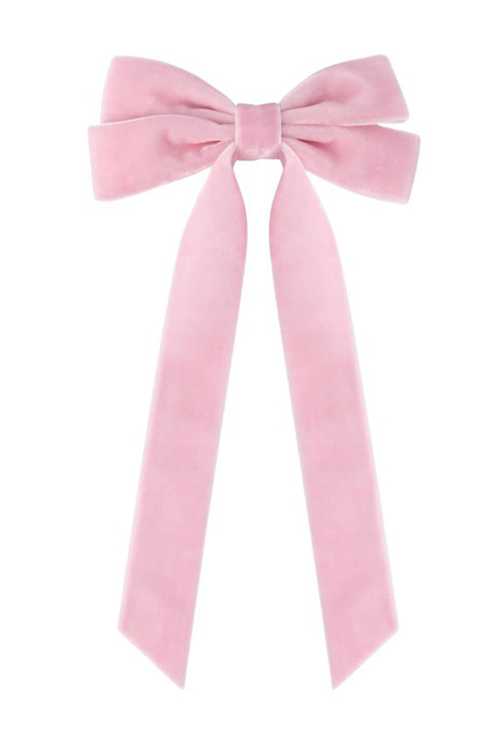 Pink Velvet Bowknot Hair Clip – Frenchy Girl Fashion Accessory