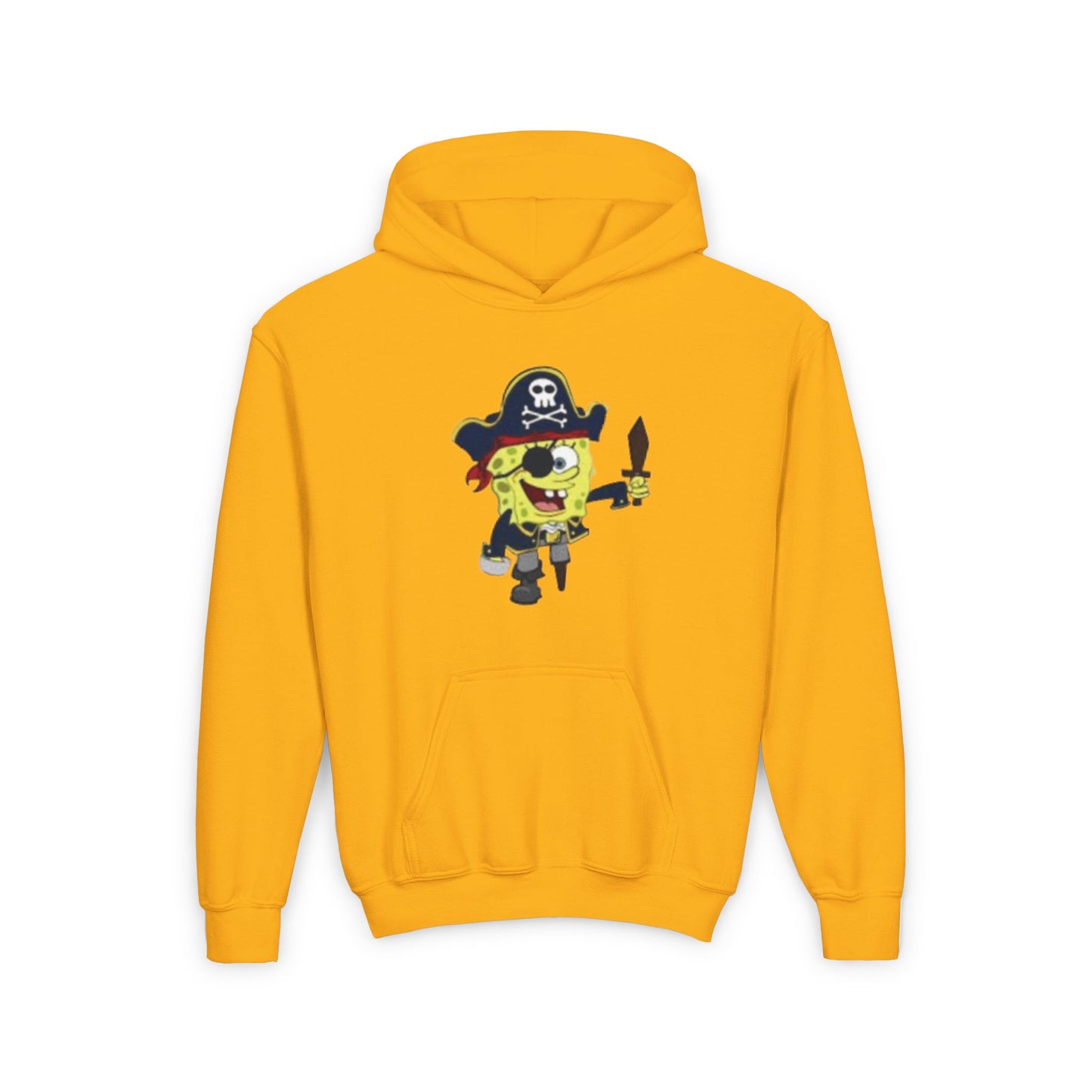 Youth Heavy Blend Hooded Sweatshirt Gold