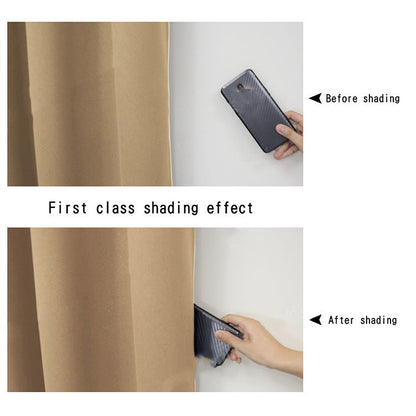 Full Blackout Curtain with Black Lining – Hot Sale Modern Shading Curtain