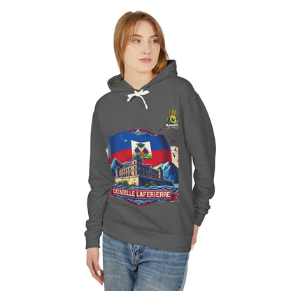 Citadelle Laferrière Haitian Pride Hoodie – Custom Hooded Sweatshirt with Flag Illustration