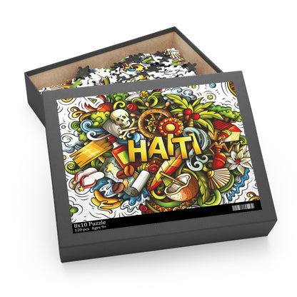 HAITI Puzzle – Custom 120, 252, 500-Piece Puzzles with Gift-Ready Box, Perfect for All Ages