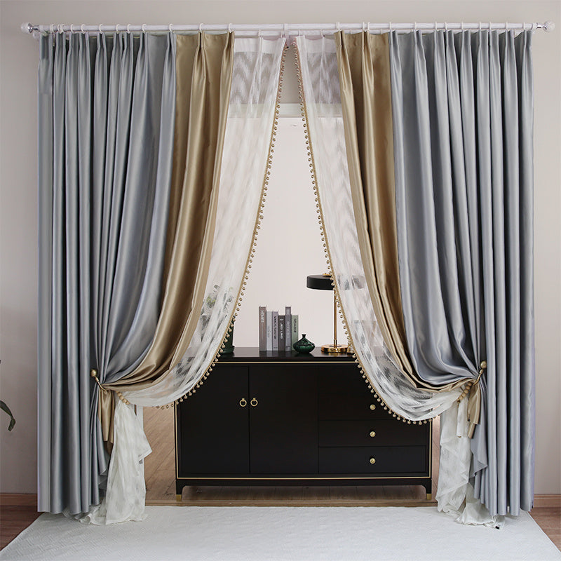 Light Luxury High-end Modern Minimalist Blackout Curtain