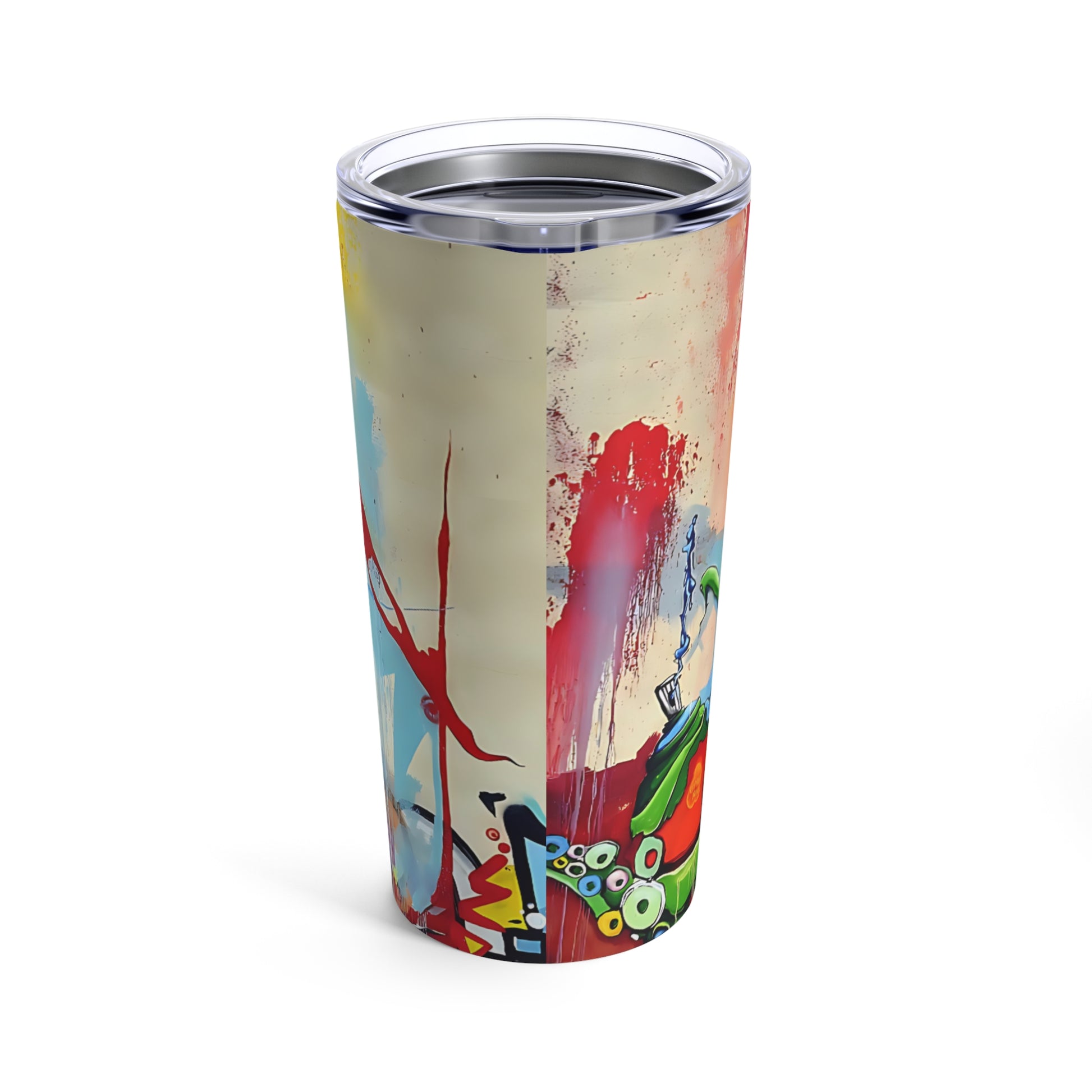 Street Art Tumbler 20oz - Unique Tumbler for Art Enthusiasts