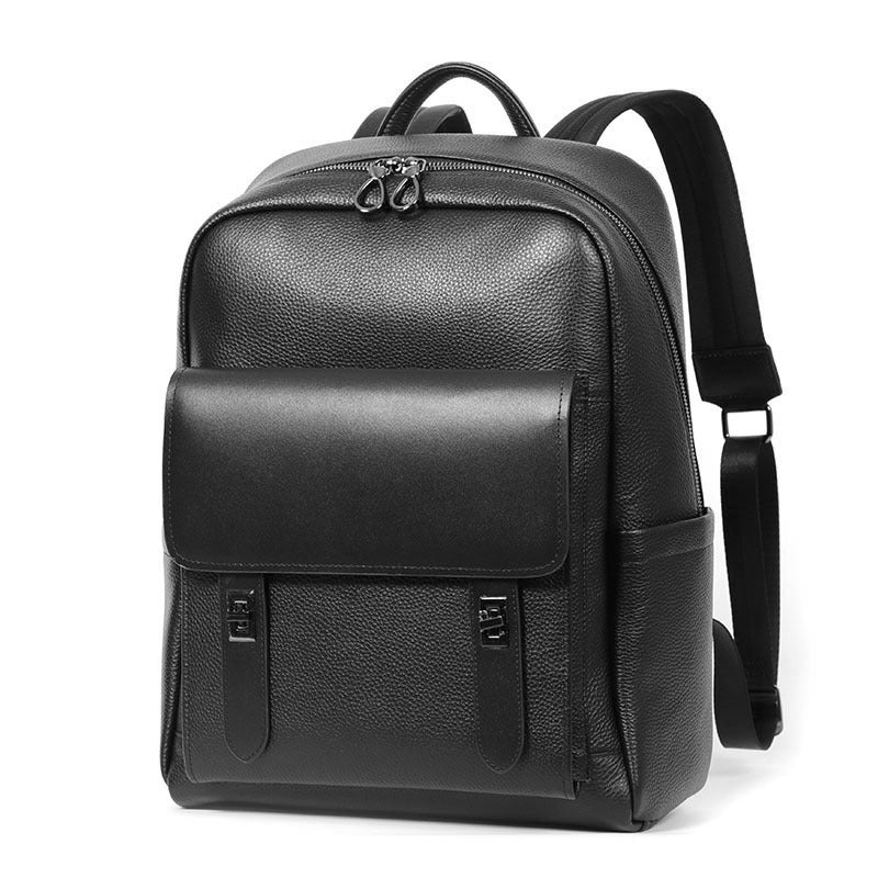 Large Capacity Business Travel Men's Backpack Black