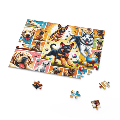 Puppy Puzzle (120, 252, 500-Piece)