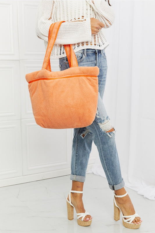 Fame Found My Paradise Tote Bag Tangerine One Size