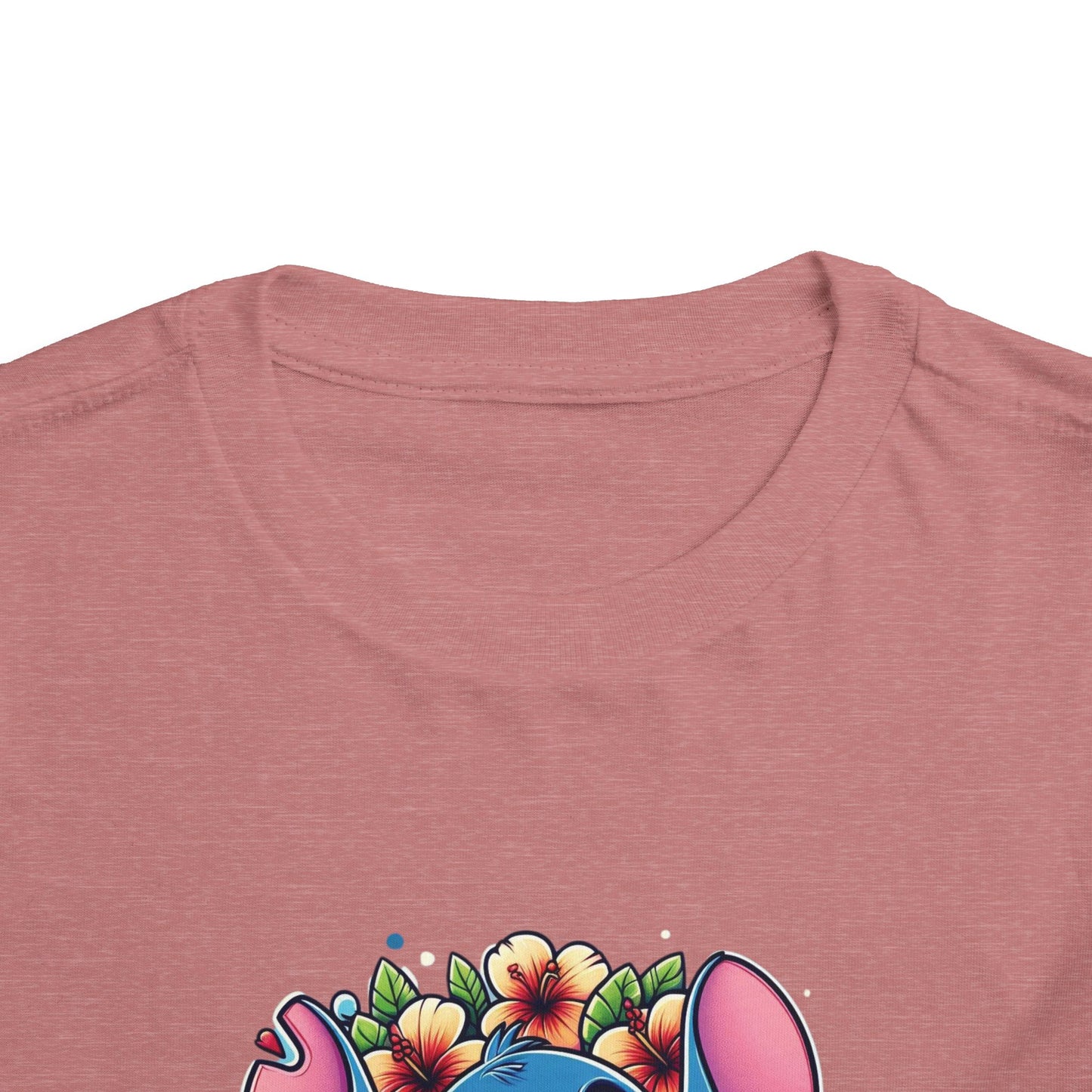 Toddler Tee, Lilo & Stitch Design, Stitch Lei Heart, Kids Shirt, Baby Tshirt, Children Clothing, Disney Gift, Ohana Love, Family Outfit