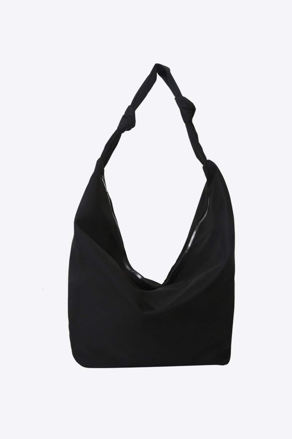 Oversize Nylon Crossbody Bag Black One Size