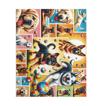 Puppy Puzzle (120, 252, 500-Piece)