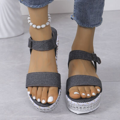 Braided Platform Sandals