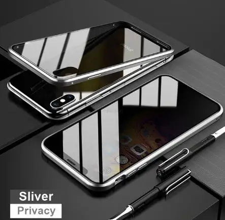 Privacy Phone Case Silver iPhone 12