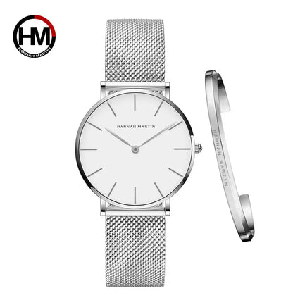 2023 Women's Rose Gold Mesh Quartz Watch CB36-WYY-SZA-Y CHINA