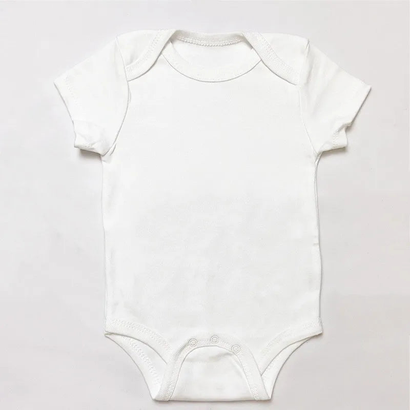 TW & IN Letter Print Newborn Infant Baby Boys Girls Black Bodysuit Twins Romper Jumpsuit Outfits Hipster Baby Clothes 0-24M Blank