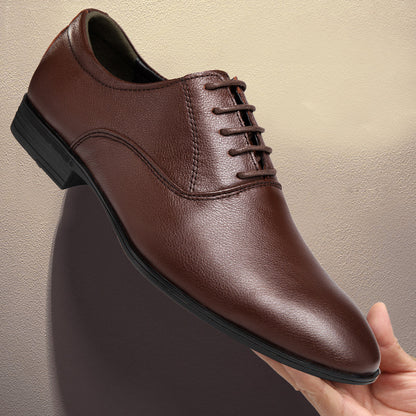 Men's Pointed Business Casual Leather Shoes