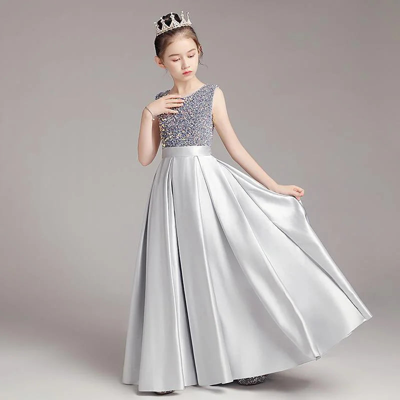 2024 Baby Girls Piano Competition Costume | Princess Evening & Birthday Party Dresses | Children's Fashion Gifts